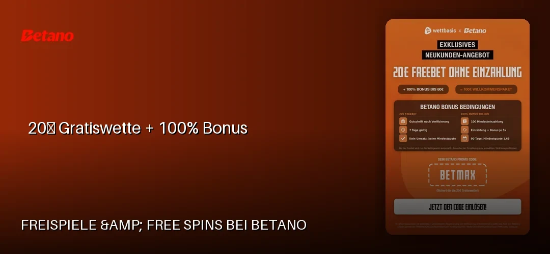 Betano promotional banner